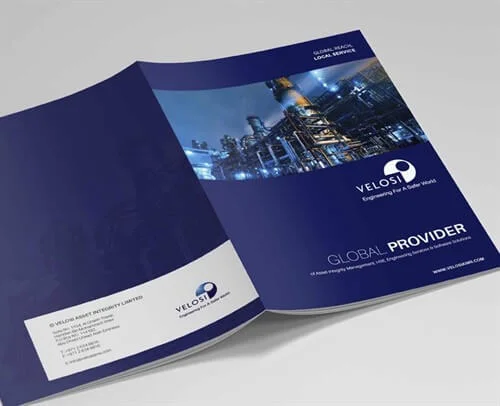 Corporate brochure design samples by Prism Digital