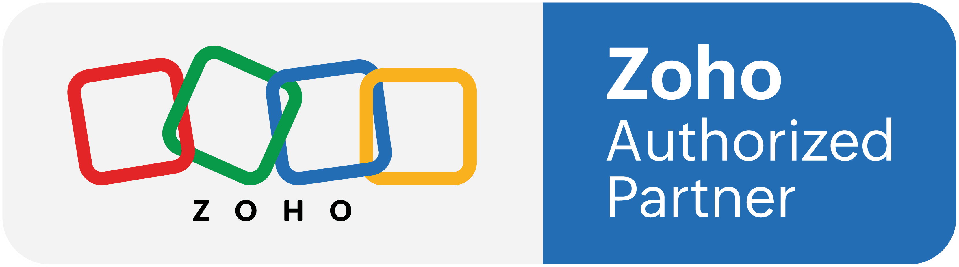 Zoho Authorized Partner badge – Certified Digital Marketing Solutions for Startups in UAE